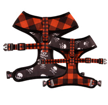 Load image into Gallery viewer, Don't Cross Me - Reversible Harness, Collar & Lead Bundle