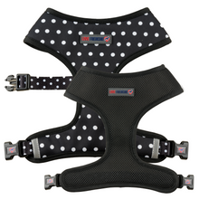 Load image into Gallery viewer, Polka Party - Reversible Harness, Collar & Lead Bundle