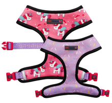 Load image into Gallery viewer, Unicorn Sprinkles - Reversible Harness, Collar & Lead Bundle