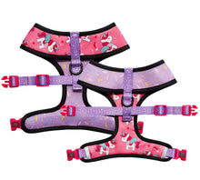 Load image into Gallery viewer, Unicorn Sprinkles - Reversible Harness, Collar & Lead Bundle
